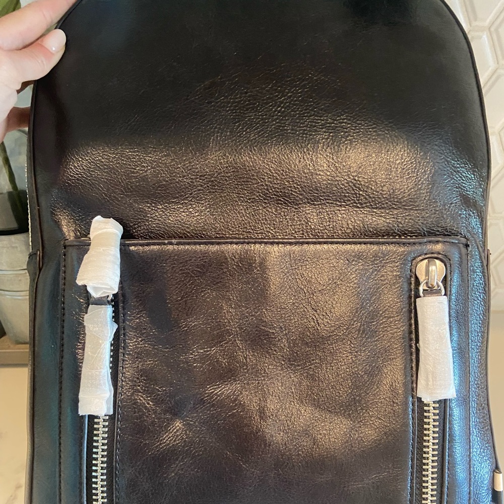 Uri Minkoff Black Leather Backpack - BRAND NEW